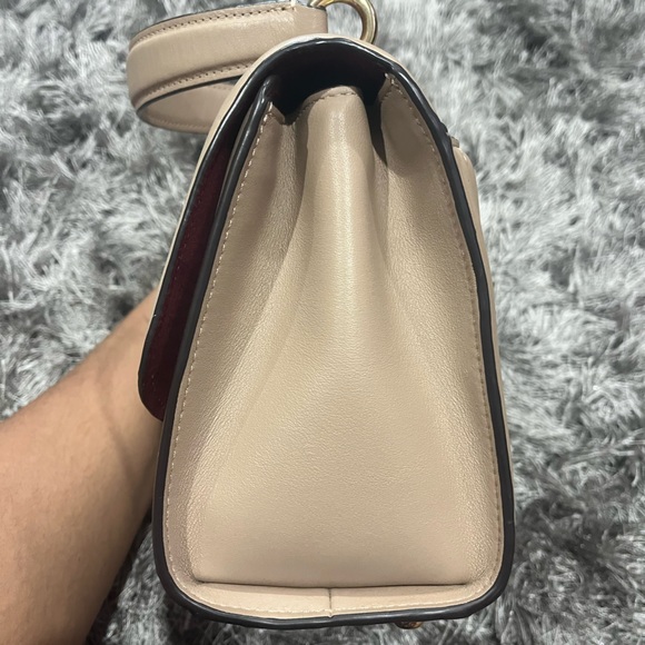 Coach Tilly with linear quilting in Taupe - Picture 6 of 7